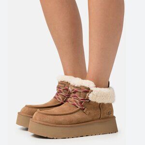 UGG funkarra Cabin Cuff' Ankle Boots - Tan - Size 9